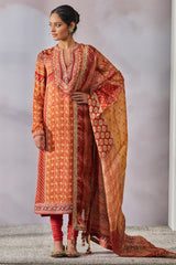 Kurta-Dupatta-Churidar