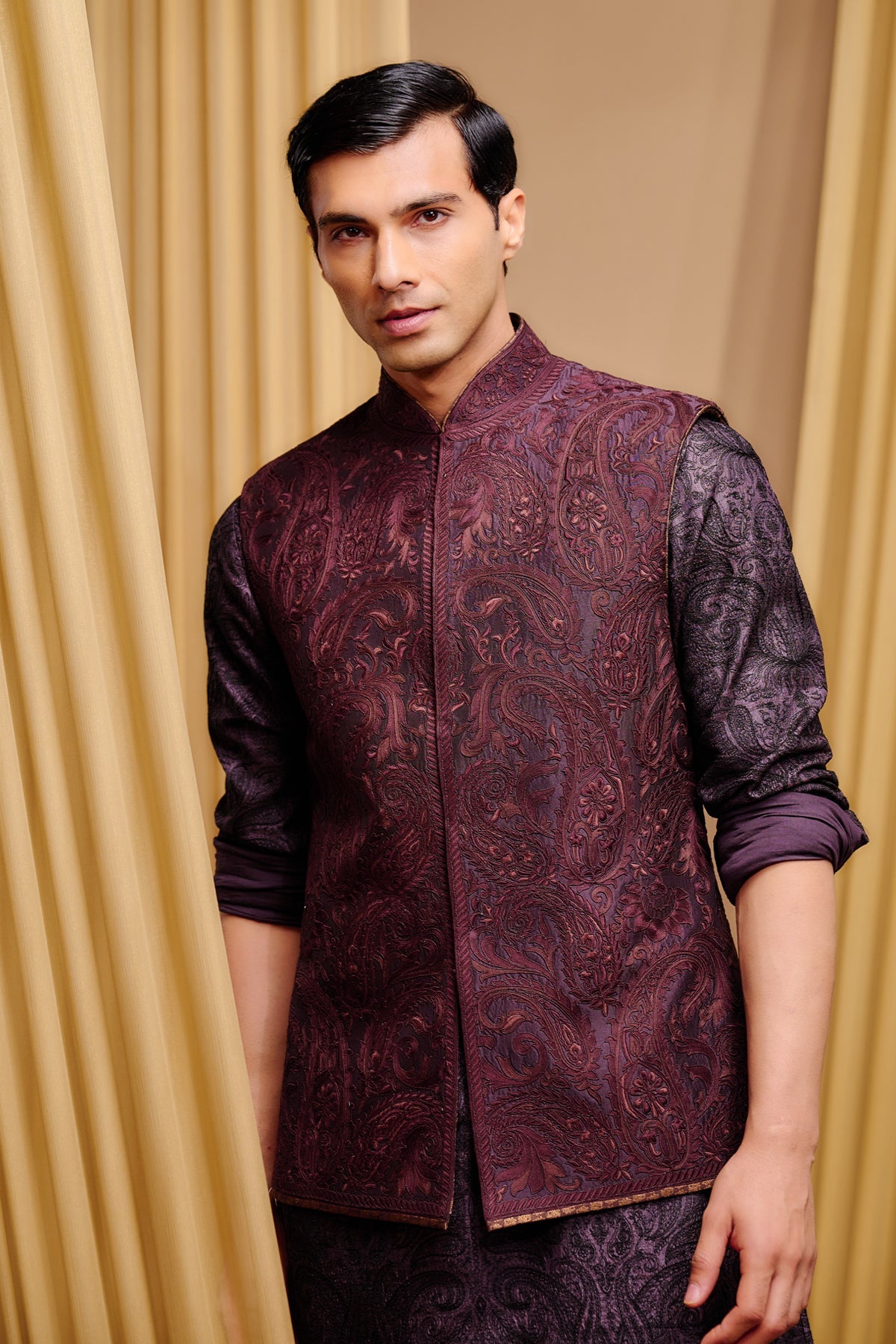 Otherworldly Embroidered Waistcoat Set
