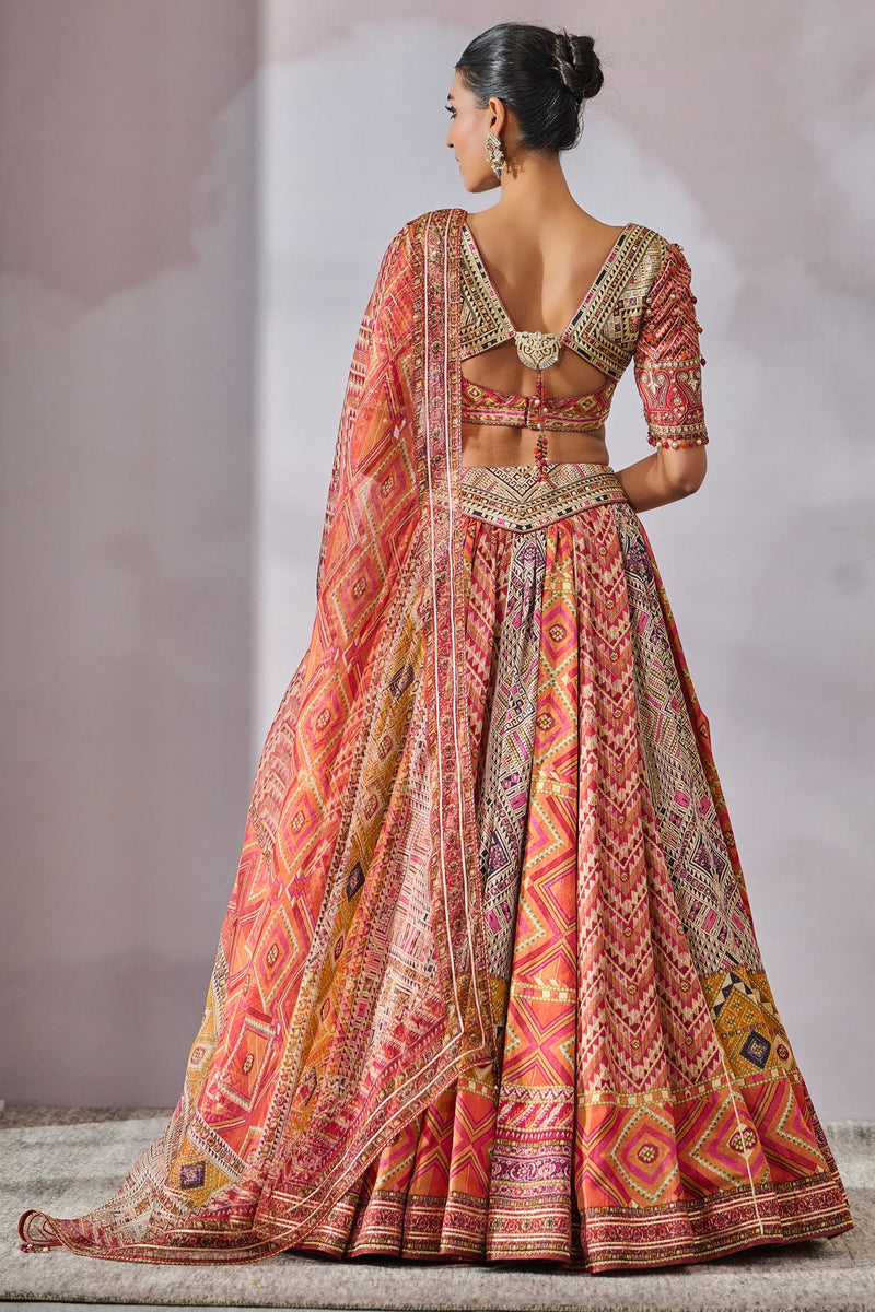 Blouse-Dupatta-Lehenga