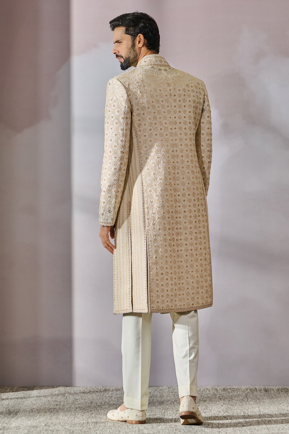 Sherwani Kamarbandh Trouser Kurta