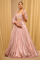 Classic Tissue Lehenga