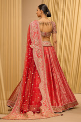 BROCADE EMBROIDERED LEHENGA