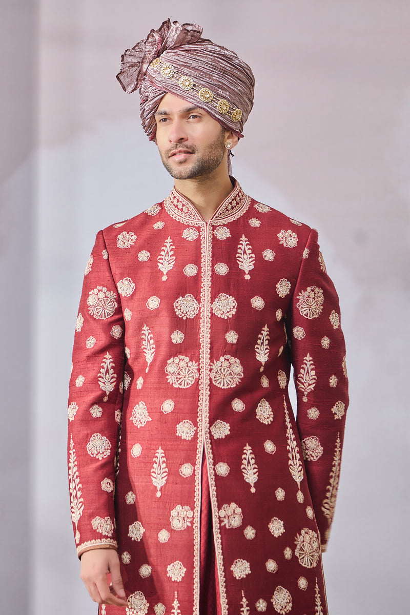 Kurta , Sherwani , Stole , Safa , Jutti Fabric , Trouser