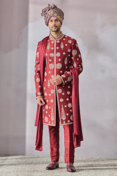 Kurta , Sherwani , Stole , Safa , Jutti Fabric , Trouser