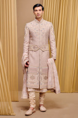 Classic Embroidered Sherwani Set