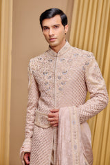 Classic Embroidered Sherwani Set