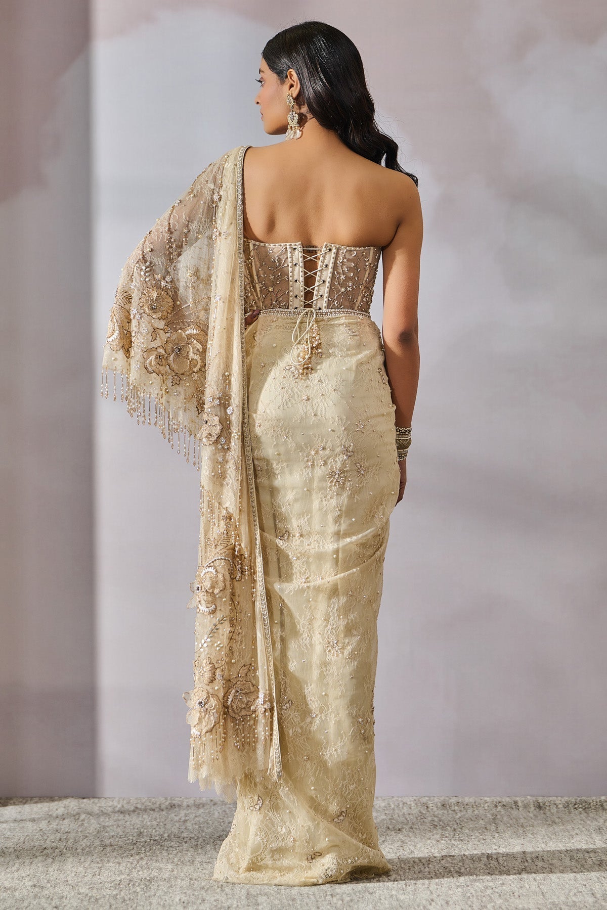 SOL Corset Concept Saree