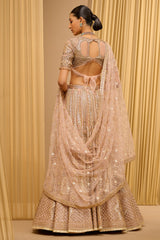 ARCHITECTURE INSPIRED CLASSIC BRIDAL LEHENGA