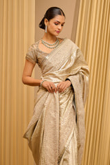 CLASSIC KANJEEVARAM EMBELLISHED SAREE