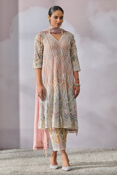 Dupatta-Kurta-Trousers