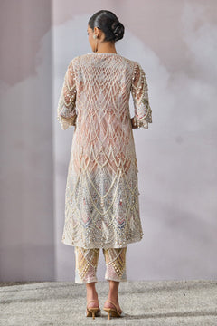 Dupatta-Kurta-Trousers