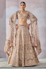 Blouse-Dupatta-Lehenga