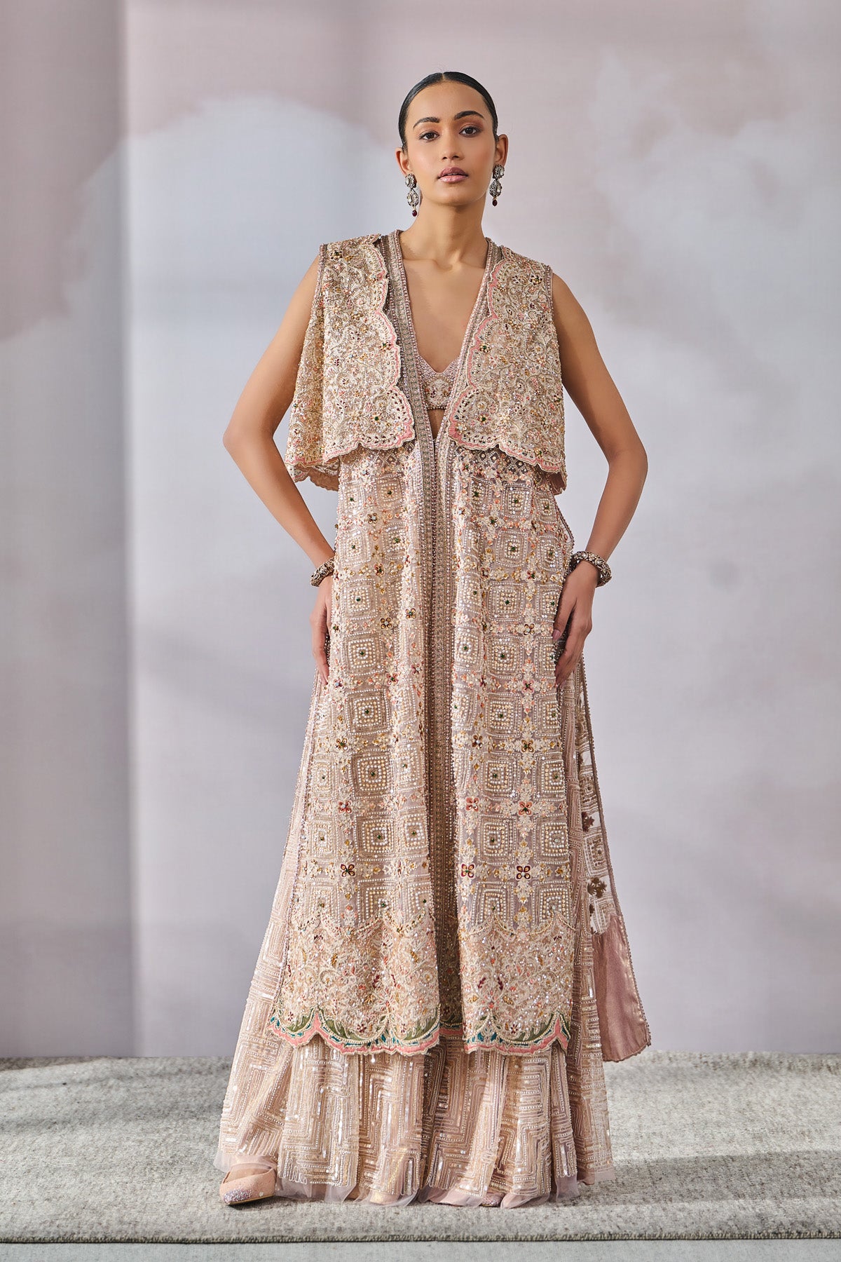 Bustier Jacket Sharara