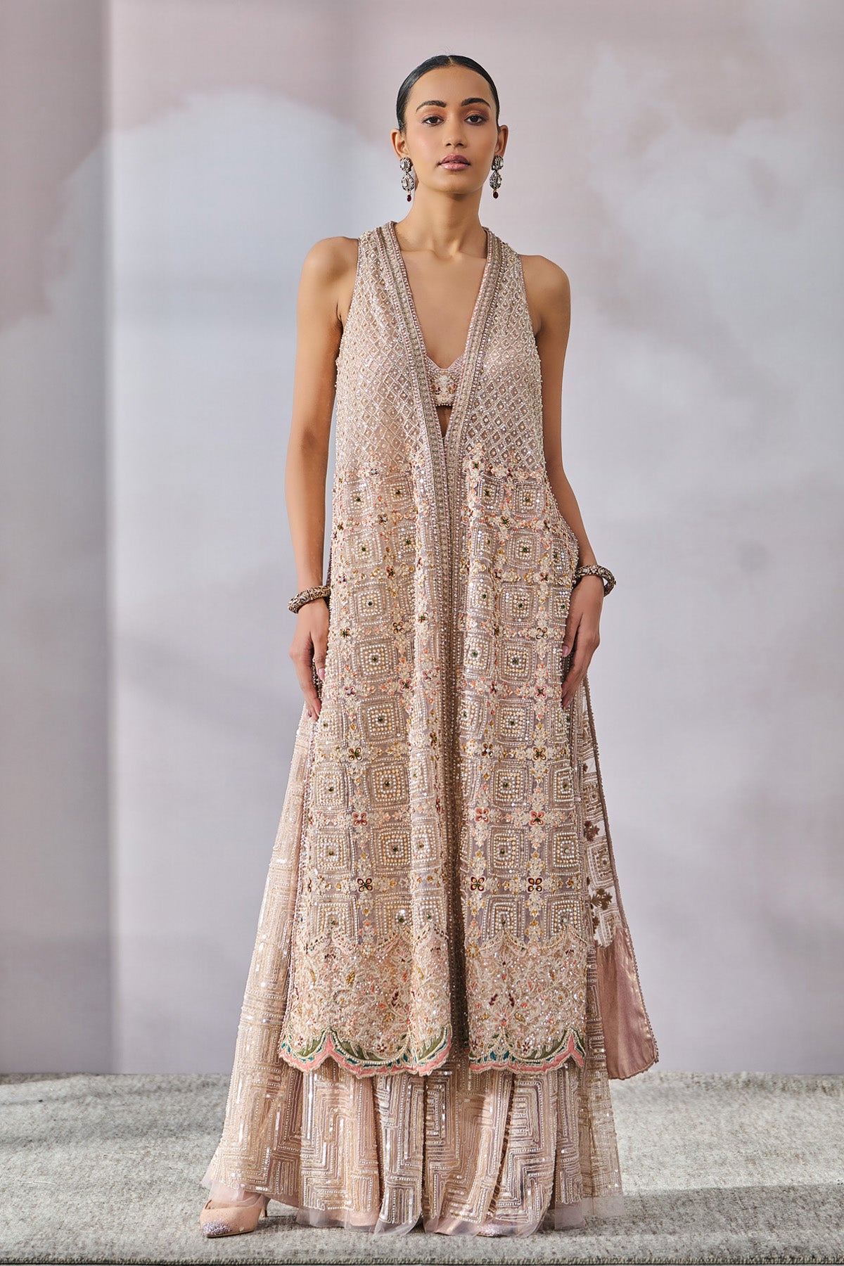 Bustier Jacket Sharara