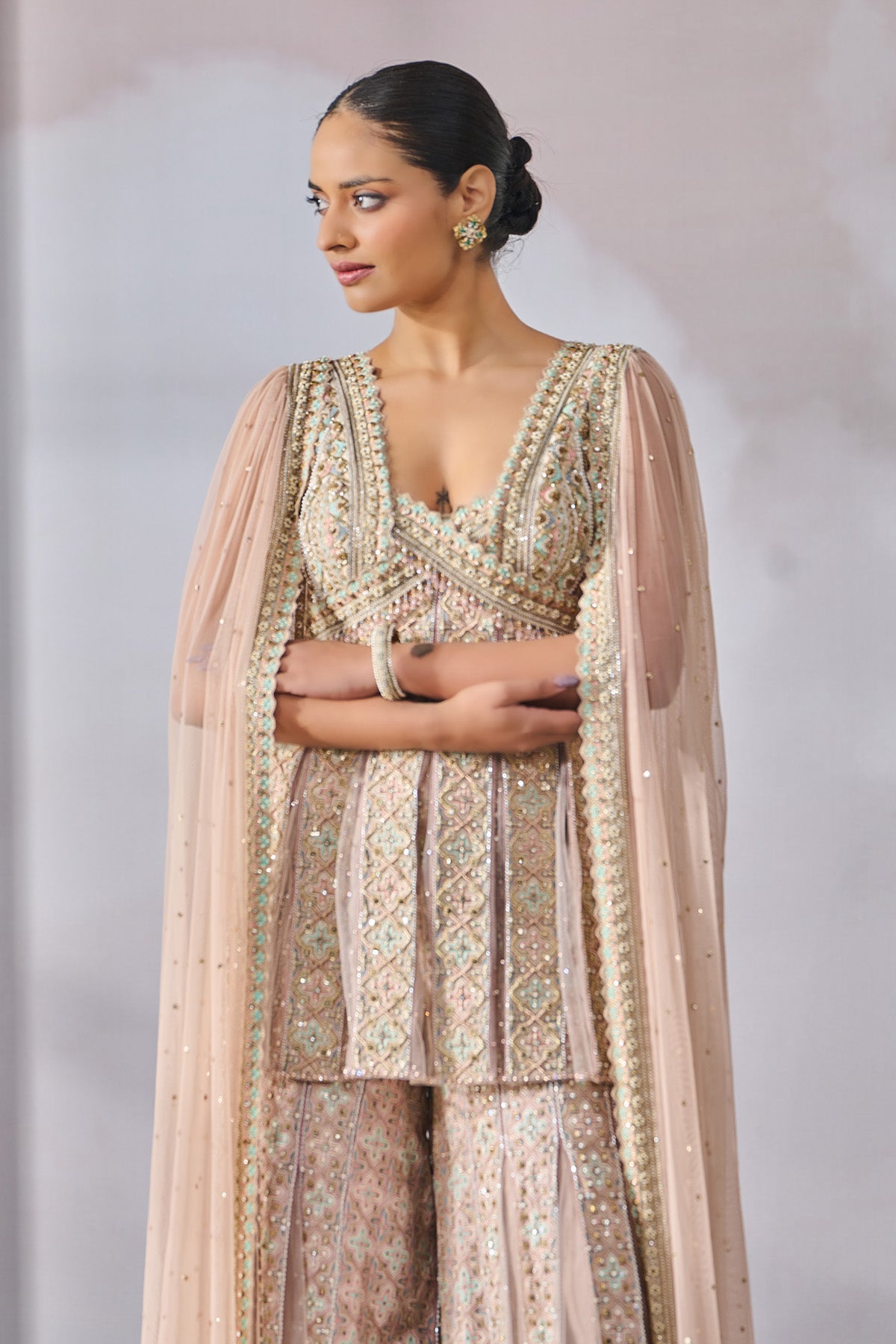 Kurta Sharara Wings