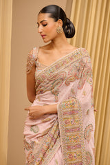 PAISLEY EMBROIDERED CLASSIC SAREE