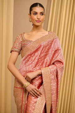 CLASSIC EMBROIDERED BANARASI SAREE