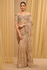 CRYSTAL EMBROIDERED SAREE