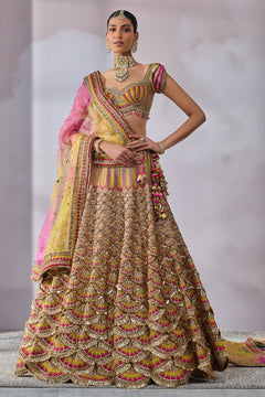 Blouse-Dupatta-Lehenga