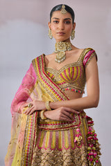 Blouse-Dupatta-Lehenga