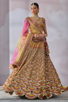 Blouse-Dupatta-Lehenga