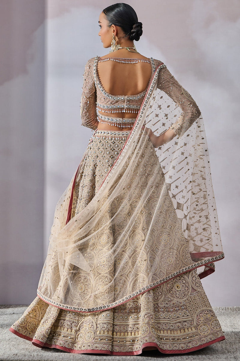 Blouse-Dupatta-Lehenga