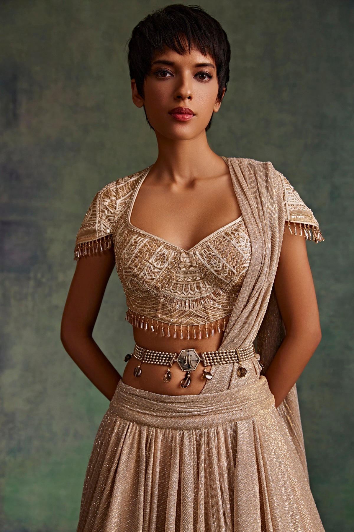 Tt Brooched Belt