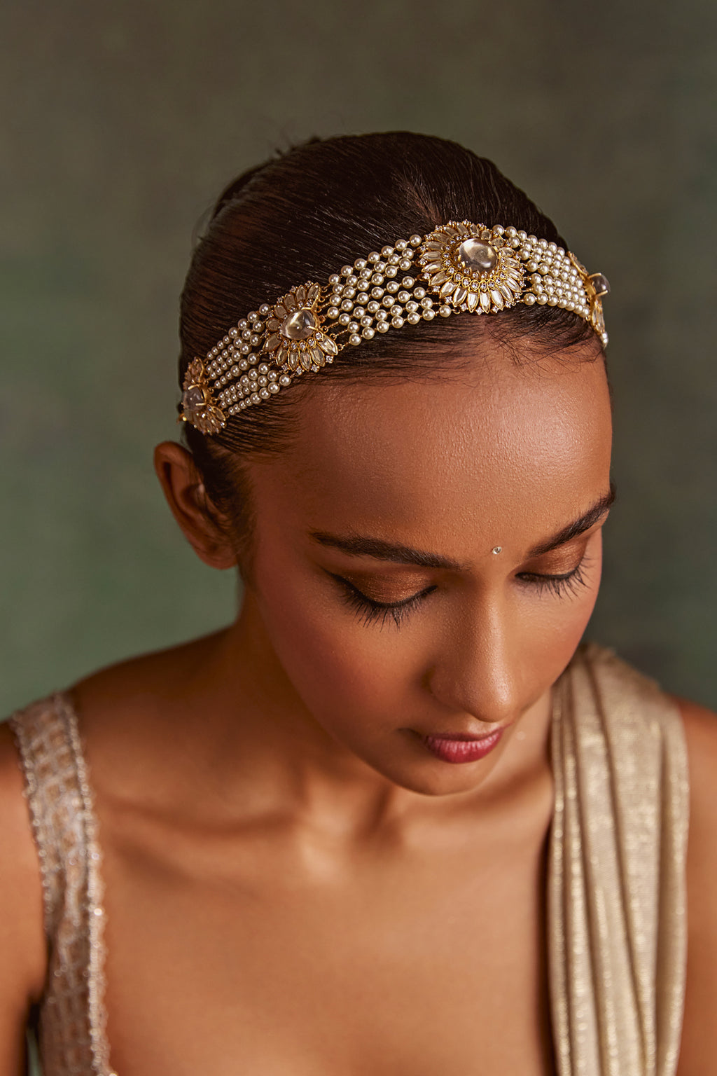 Buy Jaya Jadau Kundan Hair band – Anana