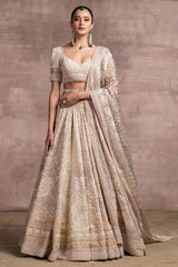 Pichwai Printed And Embroidered Lehenga