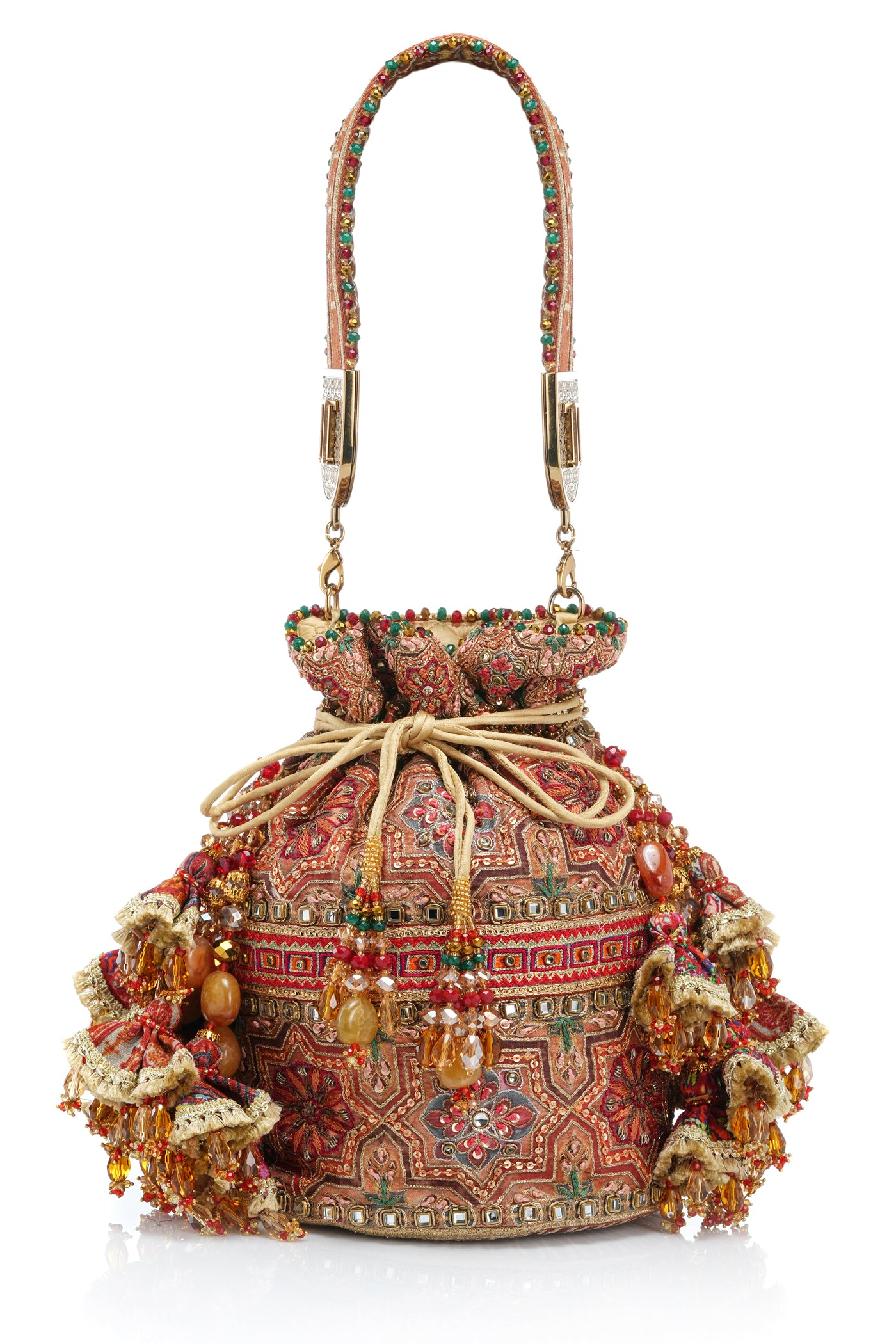 Embroidered Potli