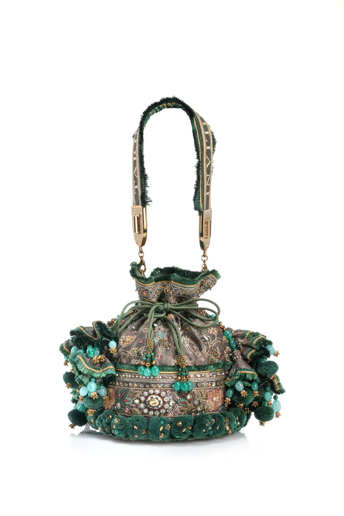Embroidered Potli