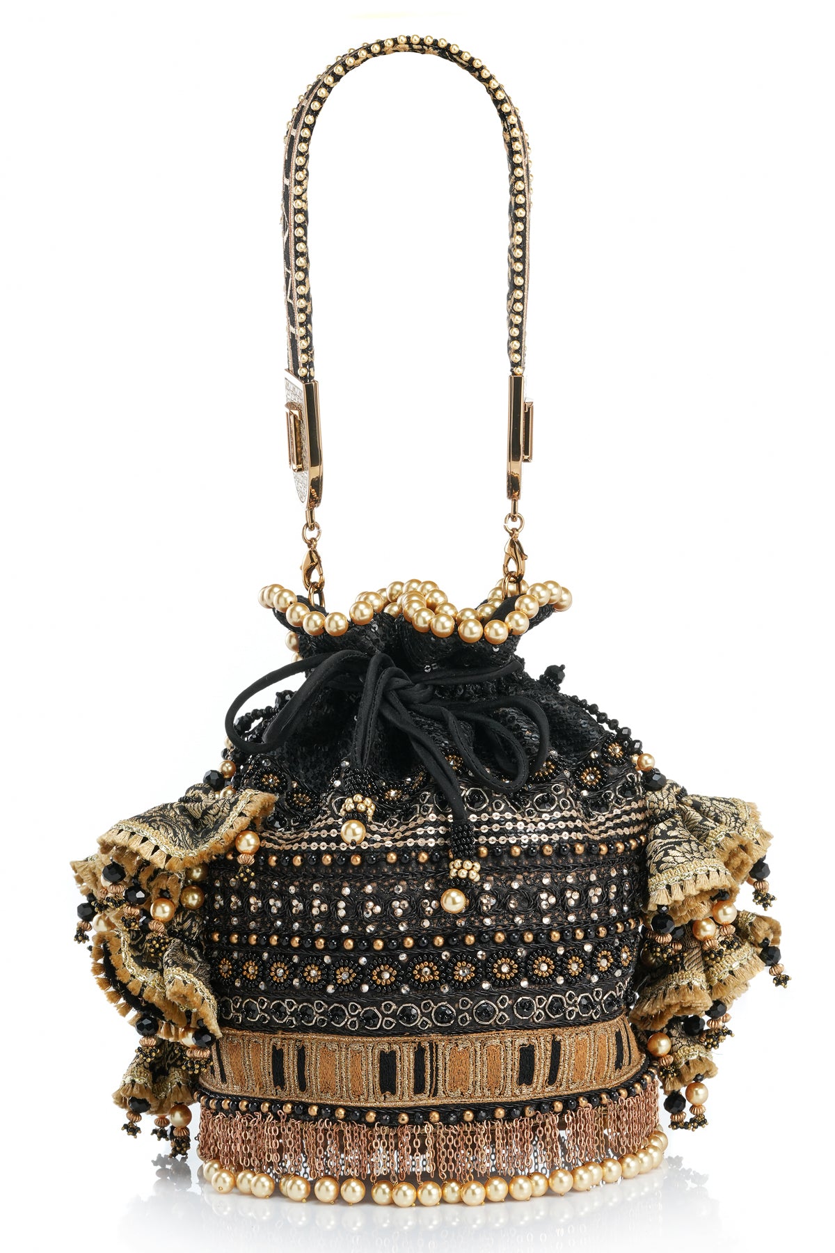 Embroidered Byzantium Potli