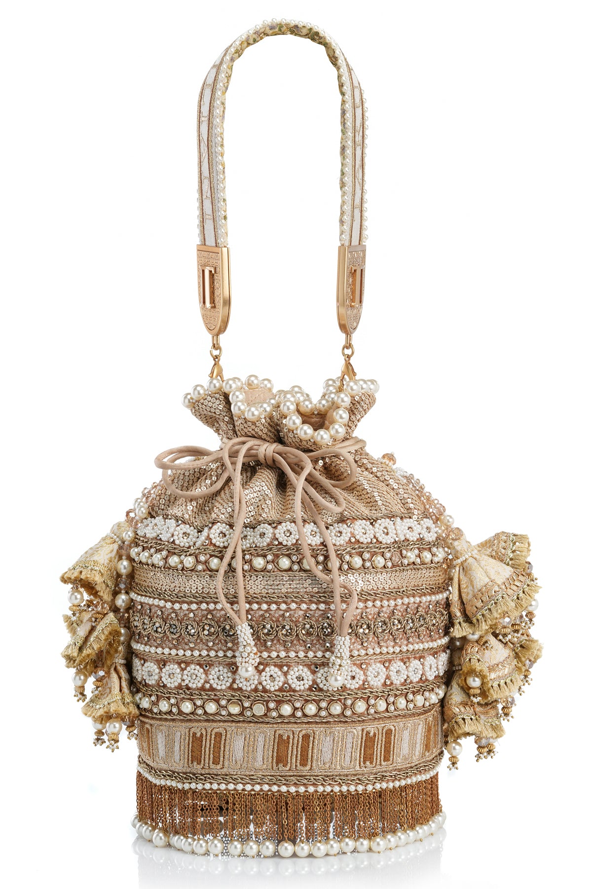 Embroidered Byzentium Potli