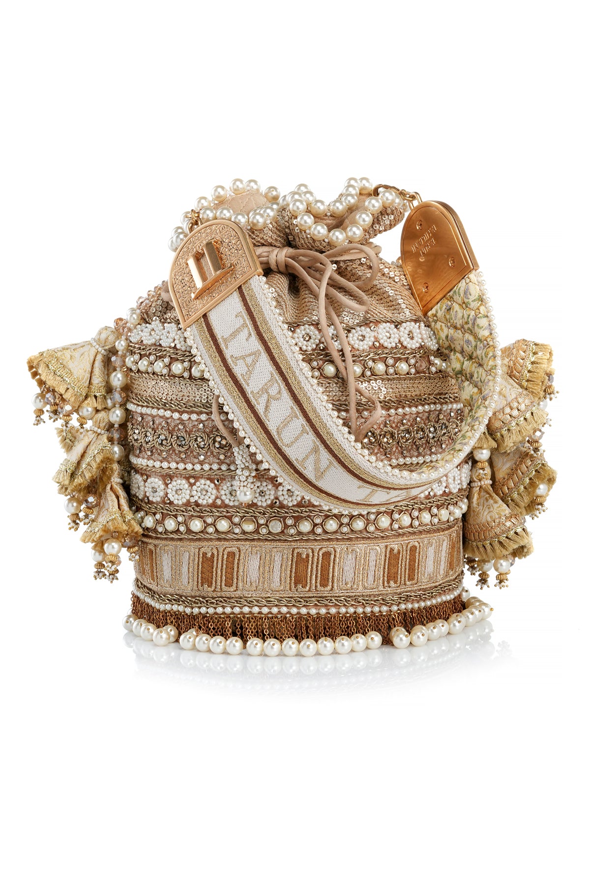 Embroidered Byzentium Potli