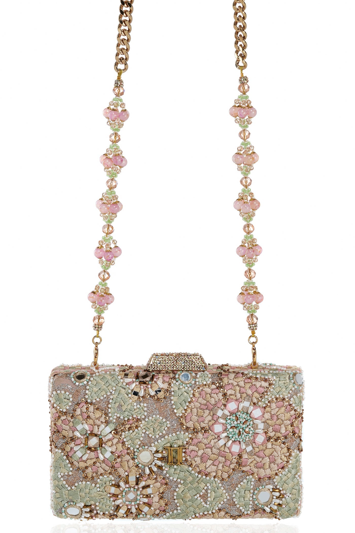 Embroidered Clutch