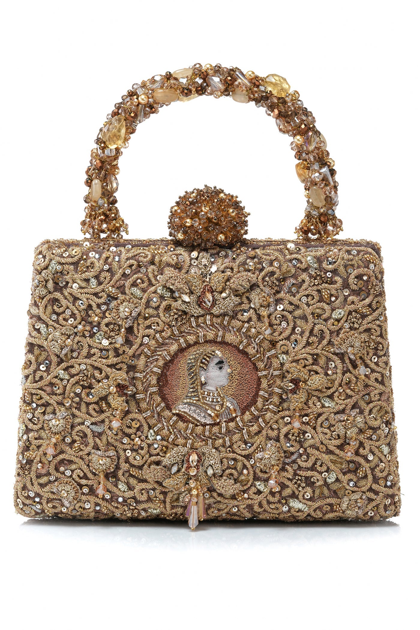 Embroidered Clutch