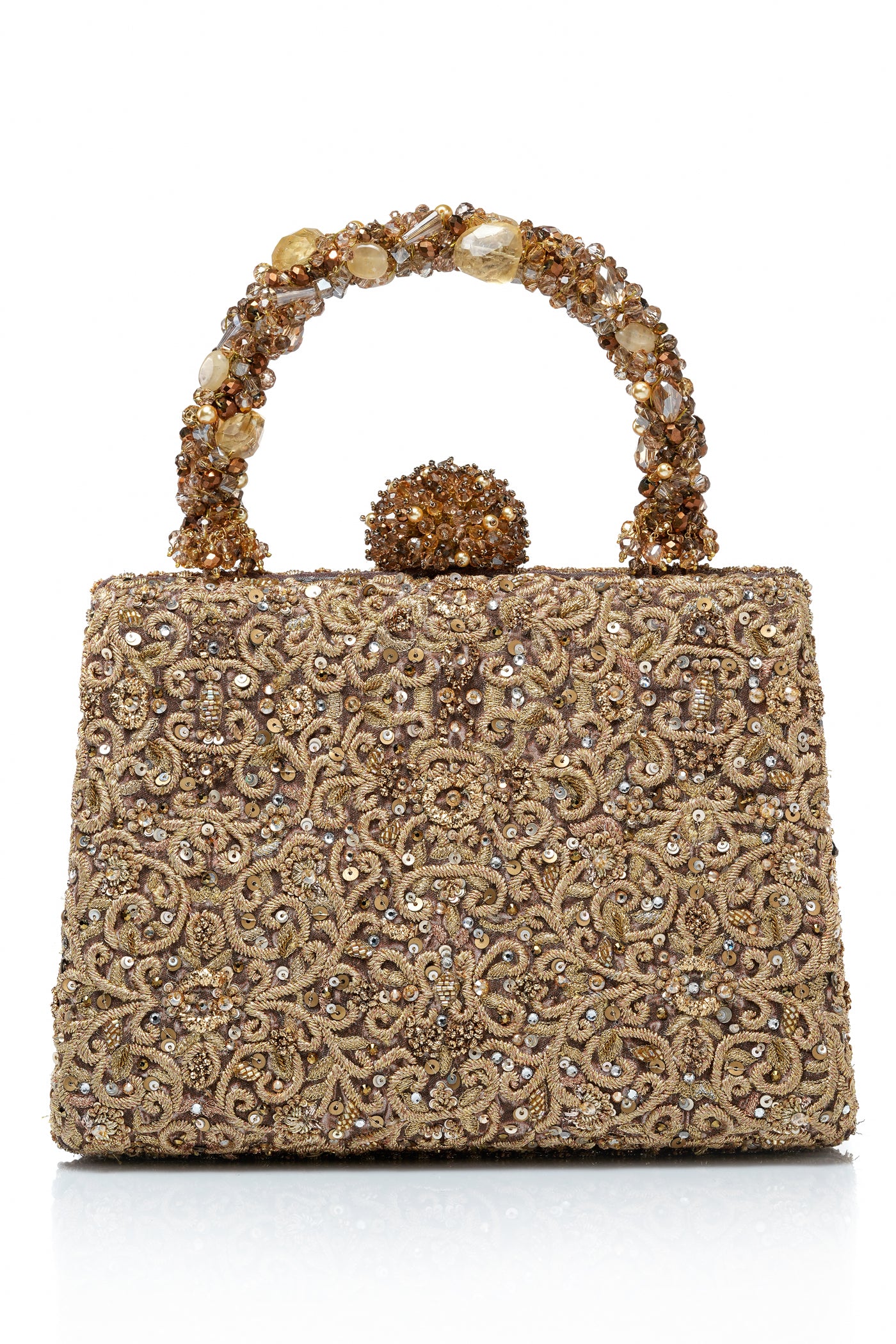 Embroidered Clutch
