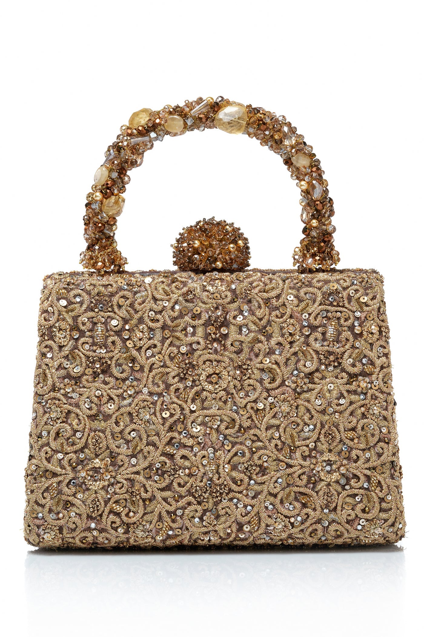 Embroidered Clutch