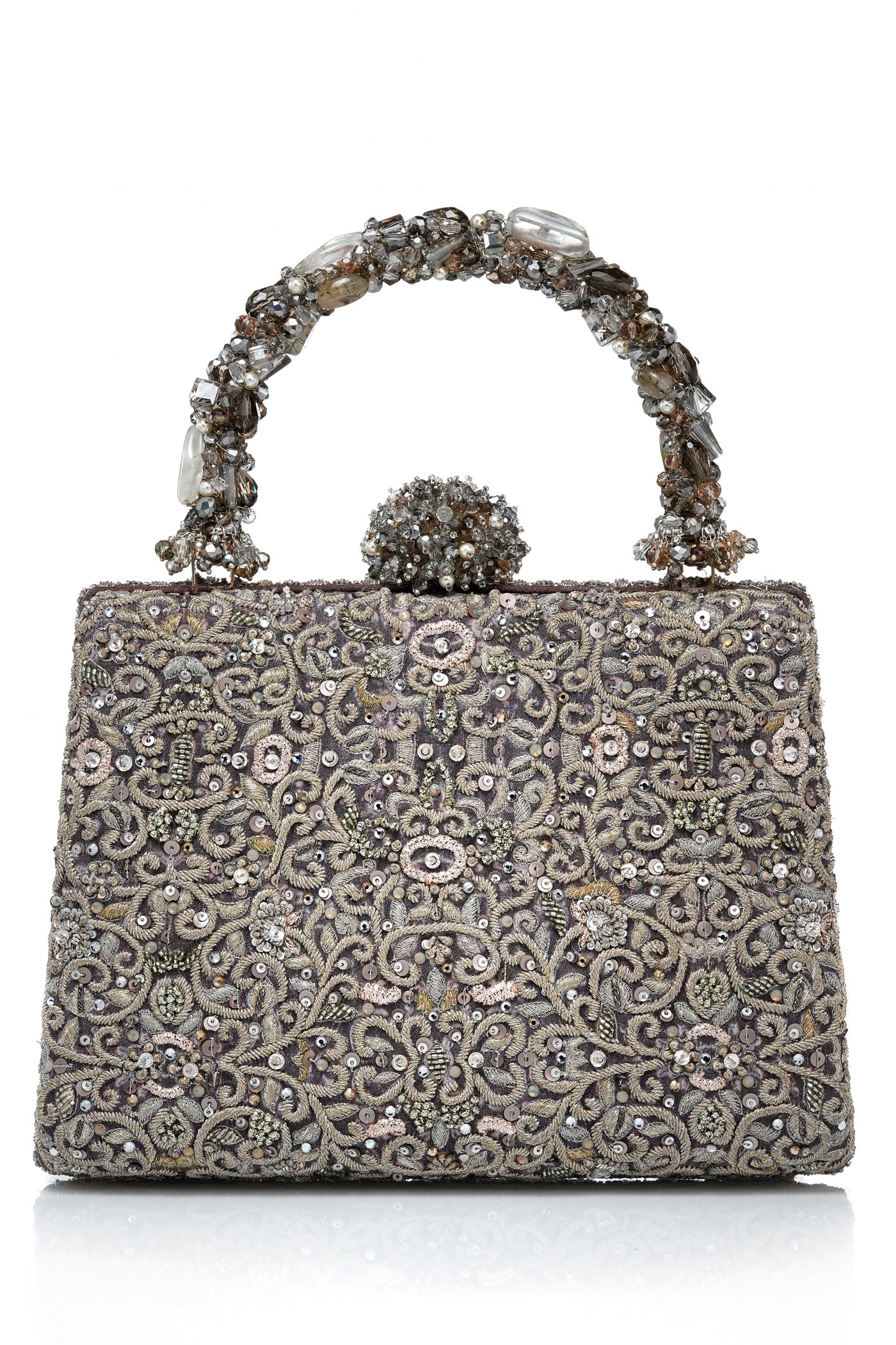 Embroidered Clutch