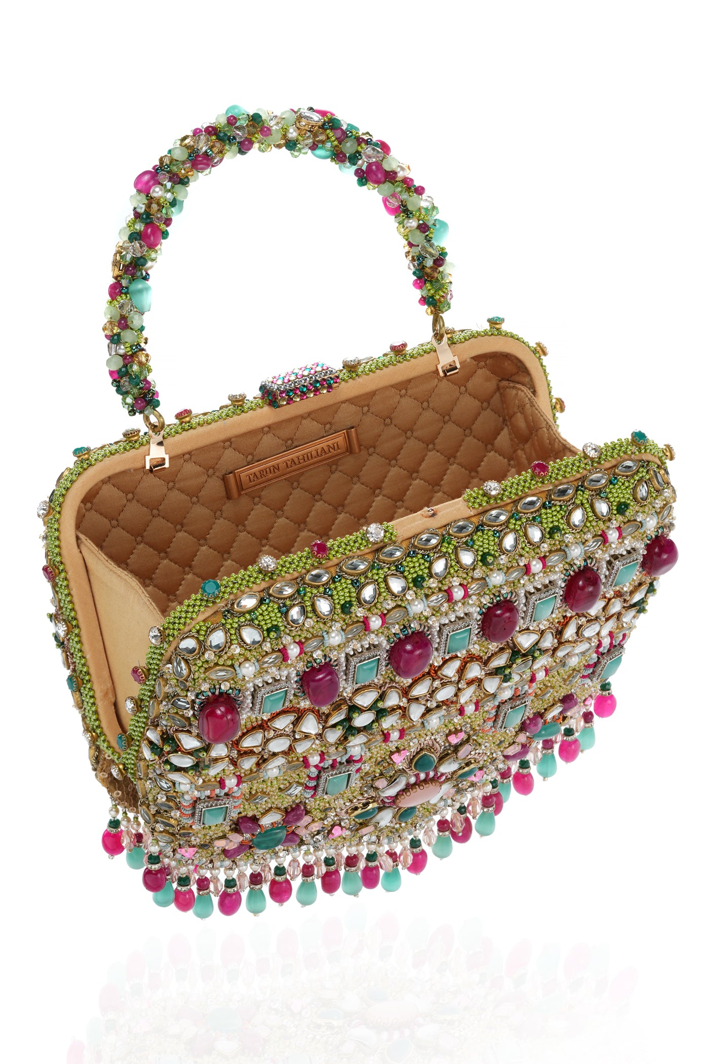 Embroidered Clutch
