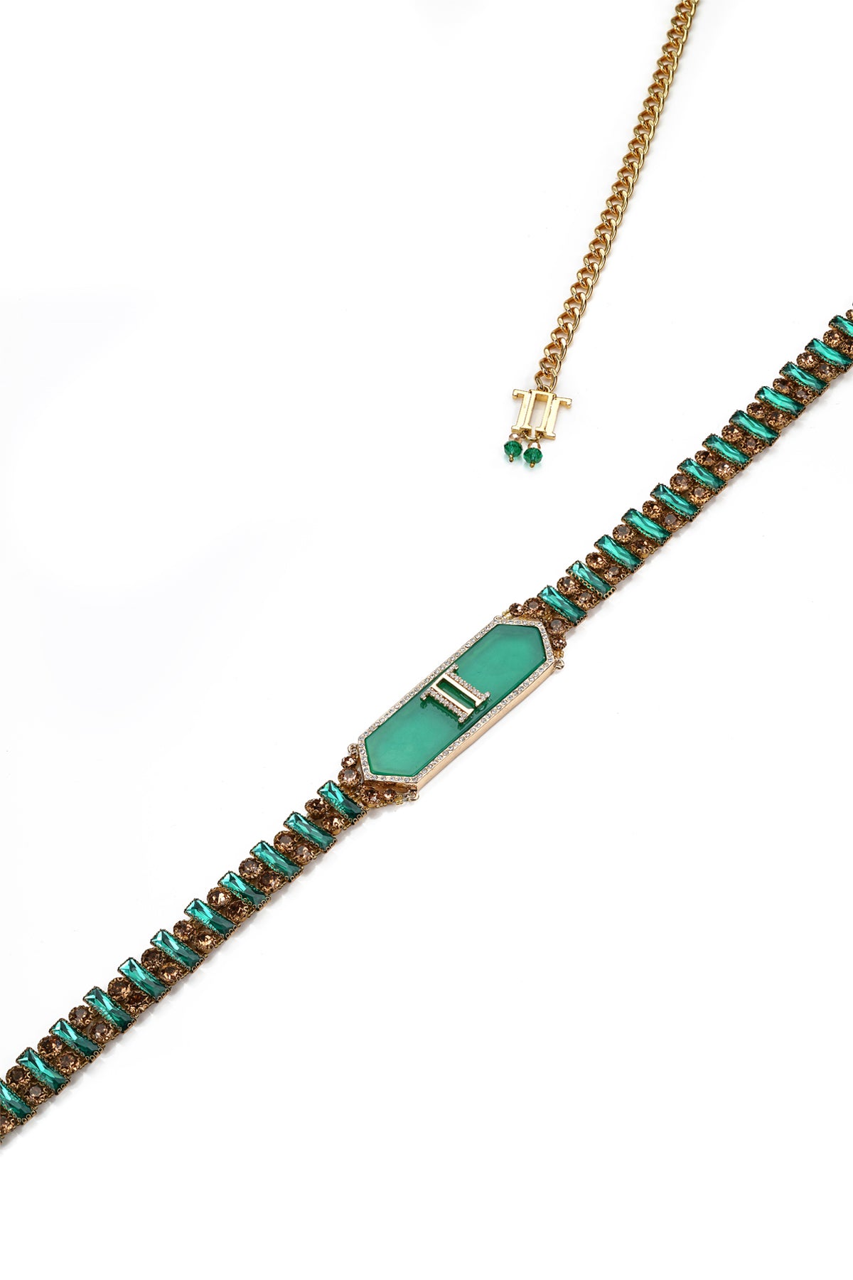 Jewelled Brooch Belt