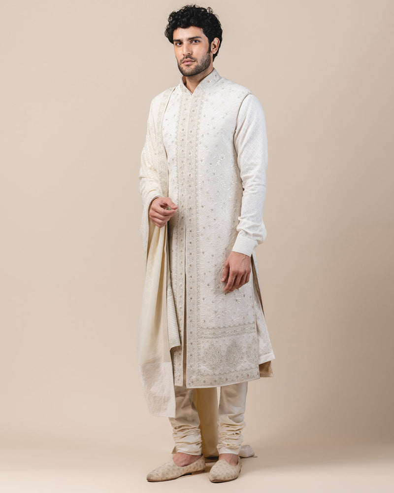 Chikankari Sherwani