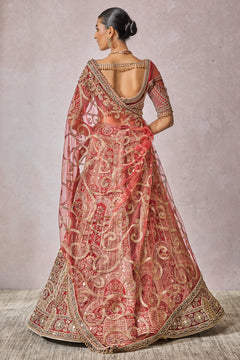 Blouse-Lehenga-Veil-Wings