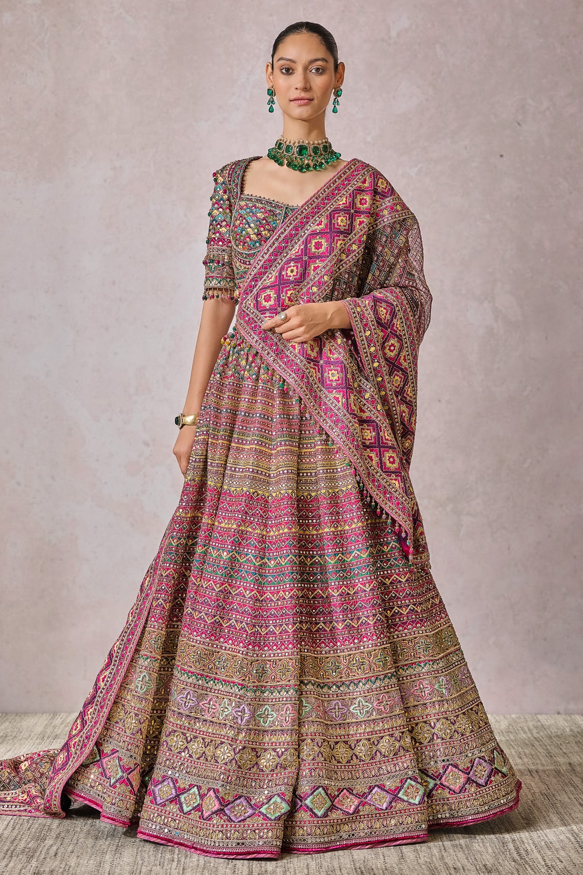 Blouse Dupatta Lehenga