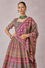 Blouse-Dupatta-Lehenga