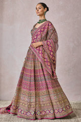 Blouse-Dupatta-Lehenga