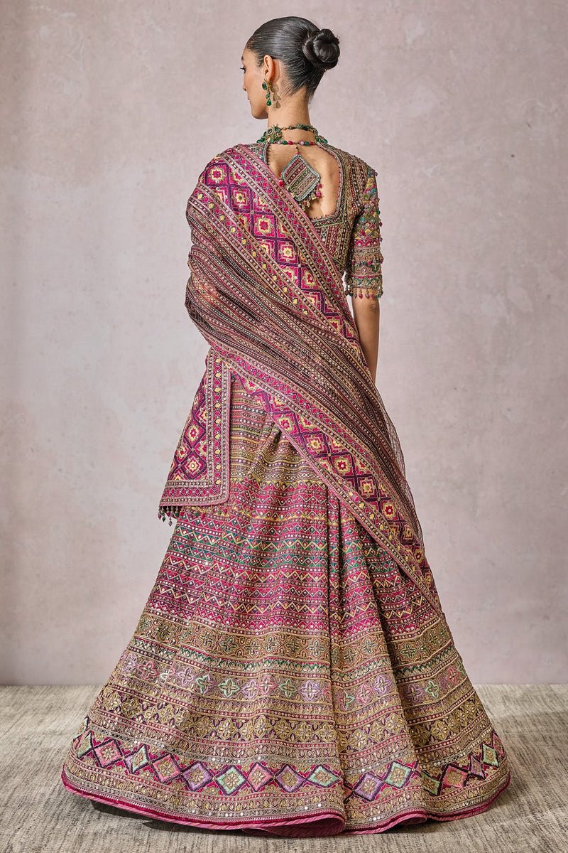 Blouse-Dupatta-Lehenga