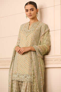 Kurta, Sharara, and Dupatta