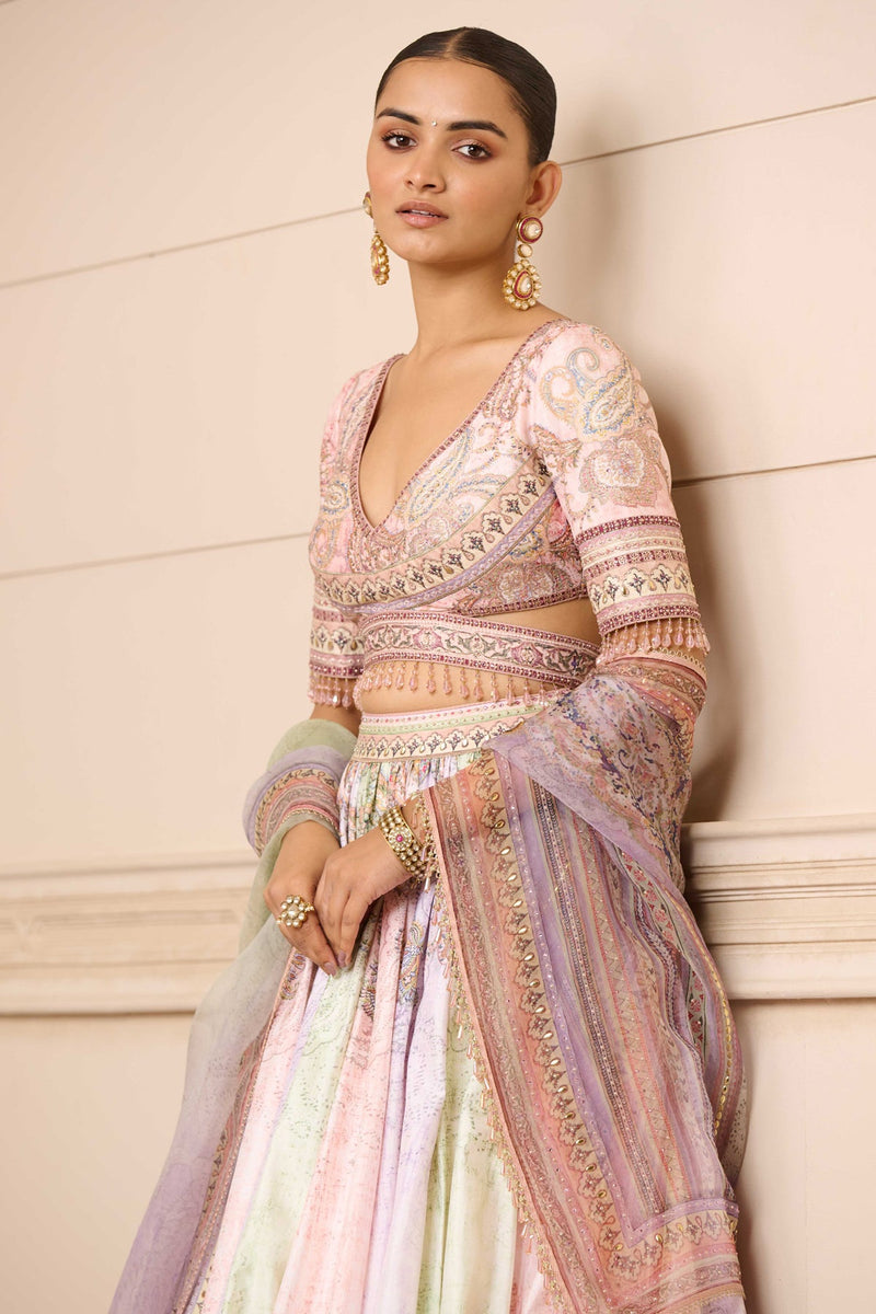 Lehenga, Blouse, And Dupatta