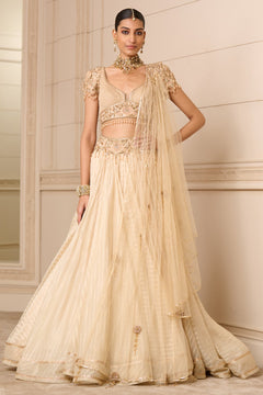 Lehenga, Blouse, and Dupatta